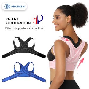 Soutien dorsal Correcteur de posture Corset Ceinture de correction de la colonne vertébrale de la clavicule Bande douce confortable 230720