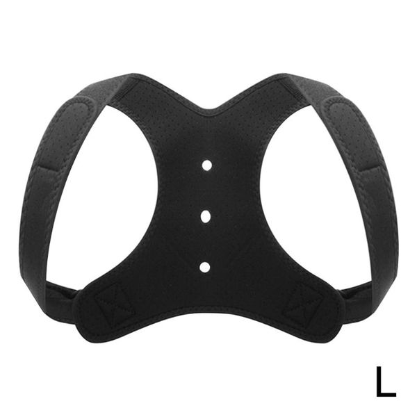 Soporte de espalda hombro hogar ajustable cuidado de la salud Unisex Lumbar Magic Sticker Corrector de postura lugar de trabajo transpirable Brace Belt