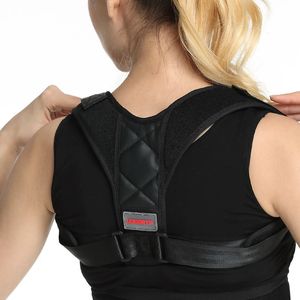 Soporte para la espalda Corrector de postura Udoarts Soporte para la espalda para mujeres y hombres Soporte para la clavícula del pecho de 28 