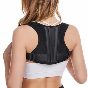 Achtersteun unisex houding corrector verstelbare riem wervelkolom schouderbrace riemen volwassen onzichtbare hunchback