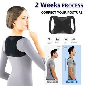 Dos soutien gilet Correction ceinture dames adulte réglable Posture correcteur orthèse Net respirant colonne vertébrale bosse épaule