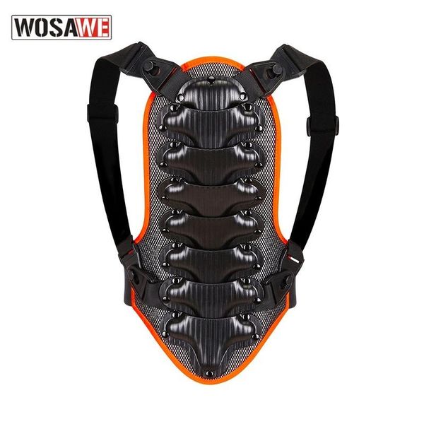 Support dorsal WOSAWE protecteur pour enfants pour cyclisme vélo ski Scooter planche à roulettes sport enfants armure coque rigide gilet de protection