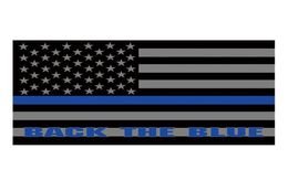 Volver la bandera de la policía estadounidense azul 3x5countries personalizado 3x5 poliéster digital en el hogar decoración al aire libre4061466