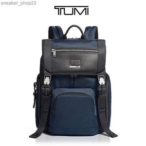 Back Tumiis Splice Bag Designer Business Travel Pack Alpha Sac à dos de grande capacité 232651 LPYZ