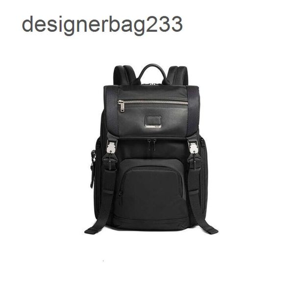 Back Tums Mens Backpack Pack Bookbag BookBag Designer Men Luxury Livre Handbag Men D2D3 Alpha Bravo Business Travel Splice Splice Mens Computer Back Pack 232651 R73O