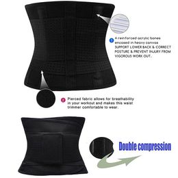 Achter Taille Support Trainer Belt For Women and Men Sports Slimming Body Shaper Belly Belt Neopreen Lumbar Taille Support Corset