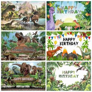 Hintergrundmaterial, Dinosaurier-Thema, Baby-Geburtstag, Fotografie-Hintergründe, Dschungel, tropische Safari, wildes Kind, fotografischer Hintergrund, Fotostudio-Requisiten YQ231003