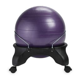 Silla Balance Ball sin Respaldo, Púrpura, 52CM