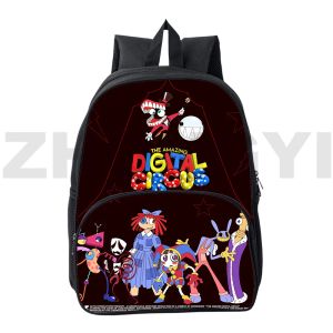 Rugzak 12/16 inch The Amazing Digital Circus Mini Backpack Dames Laptop Travel Bag School Back Pack For Boys Girls Cartoon schoudertas