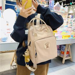 Rugzak 2021 Kleine verse literatuur en kunst Portable Student Schoolbag Vrouw Koreaans Casual