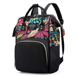 Sac à dos 2022 Nouveau Antivol Imprimé Maman Sac Loisirs Mère Bébé Sac De Mode Sac De Maternité Multi Fonctionnel Grande Capacité Sac À Dos J230517