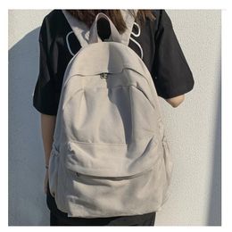 Rugzak 2023 Fashion Men Black Bagpack Nylon For Teenage Girls Schoolbag Dames Waterdichte schoudertas Rucksack