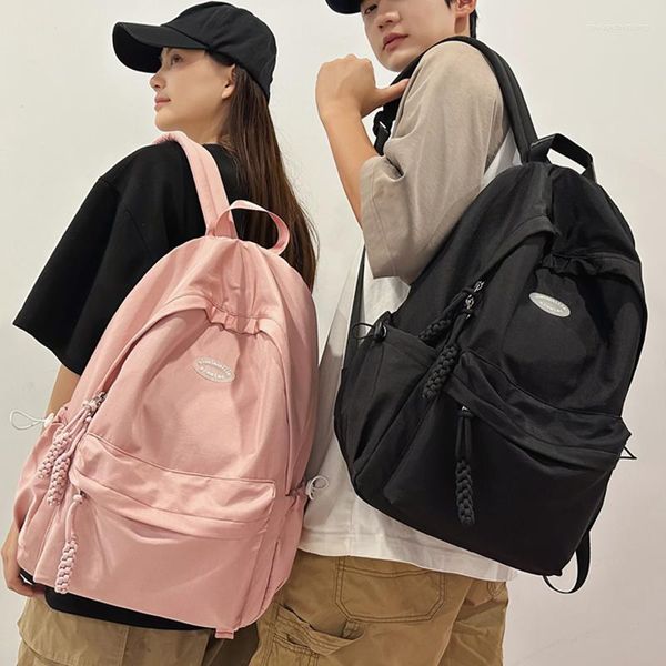 Mochila 2023 femenina Kawaii College Bag Estudiantil Mujeres mochilas Cool Boy Boy Teenager Escuela Fashion Fashion Trendy