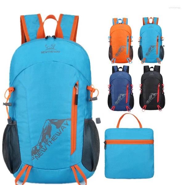 Mochila 2023 Bolsa de montañismo plegable Ultraligero Escalada al aire libre Ciclismo Viaje Mochila Senderismo Mochila Portátil Plegable