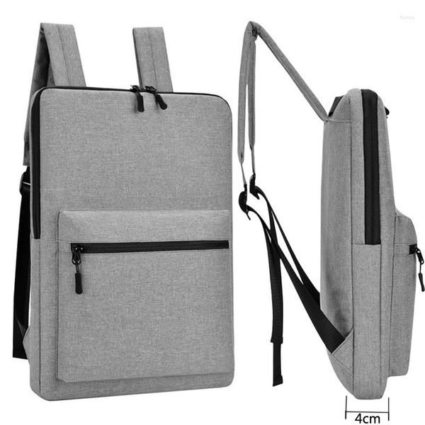 Sac à dos 2023 Ultra-mince hommes Oxford tissu coréen jeunesse décontracté affaires 15.6 pouces sac pour ordinateur portable élégant et Simple