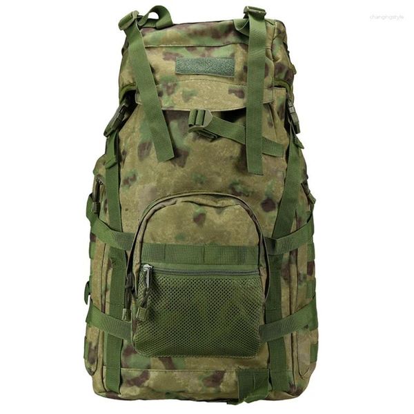 Sac à dos 2024 60L grande capacité Camouflage Camping alpinisme voyage équitation sac d'attaque tactique