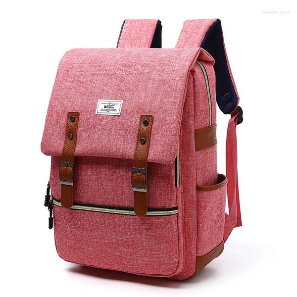 Backpack 2024 AIWithPM Vintage Men Femmes 15,6 