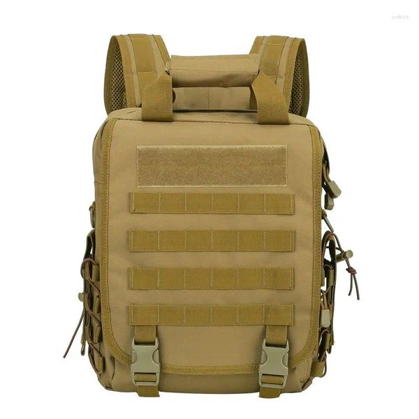 Mochila 2024 Mochilas Al aire libre Camuflaje Ejército Fans Portátil Multifuncional Bolso de hombro Bolso Soldado Táctico