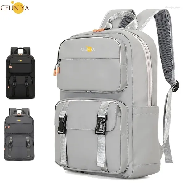 Sac à dos 2024 CALACAL Student Schoolbag étanche à 15,6 pouces ordinateur portable Backpacks Travel Summer Holiday Bookbag Mochila