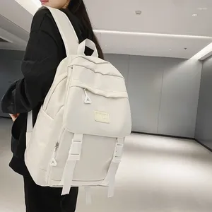 Sac à dos 2024 mode nylon décontracté cool hanche portable hommes femmes sac à dos grandes poches élèves sacs d'écoles sacs