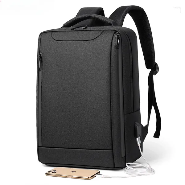 Sac à dos 2024 ordinateur portable antivol étanche école sacs à dos USB charge hommes affaires voyage sac conception