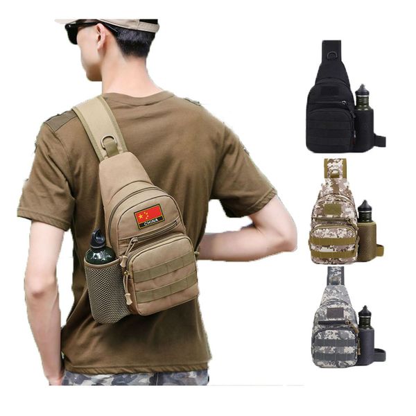 Sac à dos 20L tactique randonnée sac à bandoulière sport escalade Camping chasse épaule pêche en plein air pour femmes hommes bouteille Pack Molle sac à dos 230830