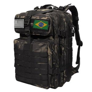 Mochila 25L50L Ejército Militar Táctico Grande Molle Senderismo S Bolsas Hombres de negocios 230204