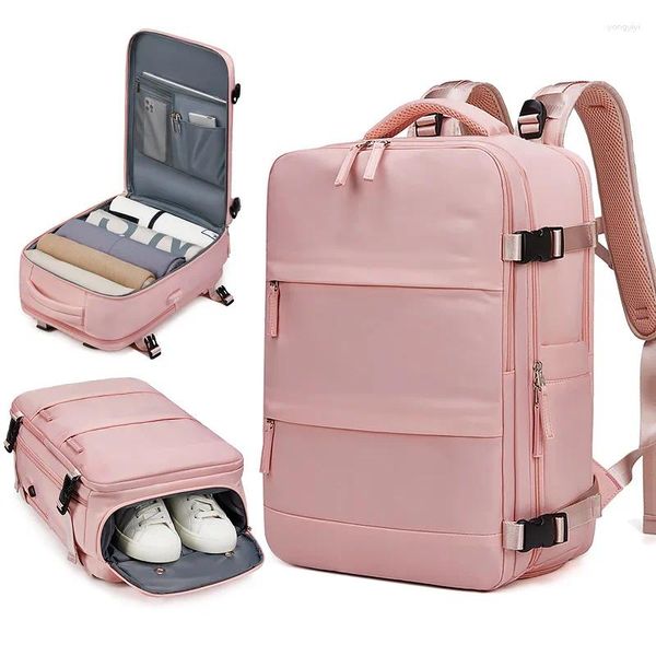 Mochila 30l Escuela de niñas Gran capacidad Bolsas de viaje de estudiantes impermeables USB USB de 16 pulgadas GATAP GATAP Mens Mochila para mujer