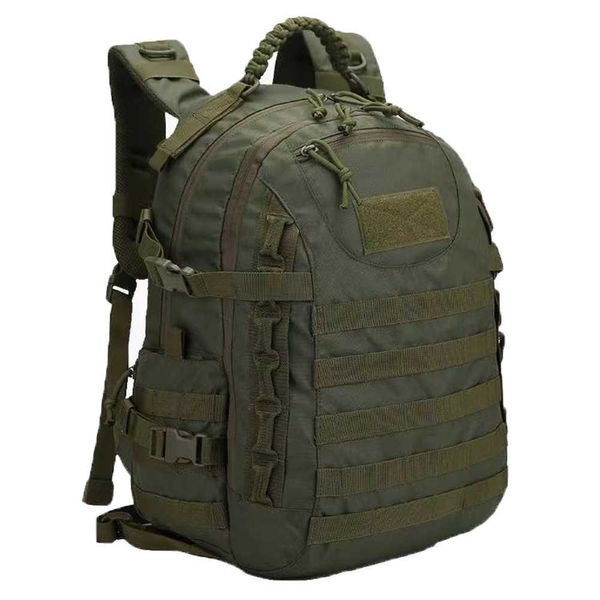 Mochila 35L Mochila para acampar Impermeable Trekking Pesca Bolsa de caza Militar Táctico Ejército Molle Mochila de escalada Bolsas al aire libre mochila 020723H