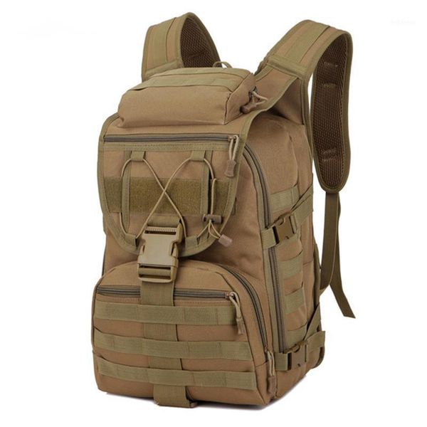 Mochila militar Molle de 35L para acampar, mochila táctica para hombre, grande, para senderismo, ejército, viajes, deportes al aire libre, saco