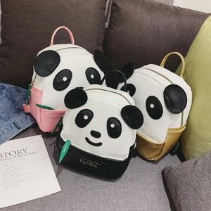 Mochila 3D Animal Panda Bolsa de escuela para niños Kindergarten Dibujos animados Niños Niñas Bebé Niños Estudiante Precioso Mochila Escolar Regalo