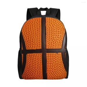 Mochila Mochilas con patrón de baloncesto con impresión 3D para niñas, niños, deportes, escuelas, universidades, bolsas de viaje, hombres y mujeres, mochila para computadora portátil de 15 pulgadas