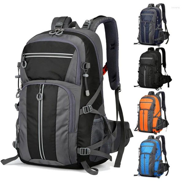 Mochila 40L Escalada Senderismo Al aire libre Ligero Hombres Mujeres Trekking Mochila Impermeable Camping Montañismo Deporte Bolsa de viaje