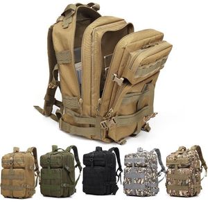 Sac à dos 50L 1000D Nylon étanche extérieur tactique Molle taille Packs randonnée voyage fronde sacs à dos sacs épaule chasse