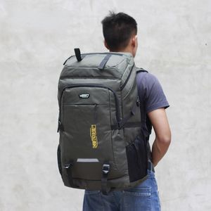 Sac à dos 56-75L de grande capacité de randonnée extérieure solide pour l'ordinateur portable de travail en Europe America