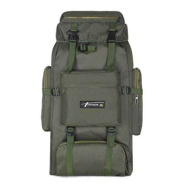 Sac à dos 70L Sacs extérieurs MOLLE MOLLE Military Army Uactical Backpacks Rucksack Sports Sac étanche de camping Camping Randonnée Climing Travel 266M