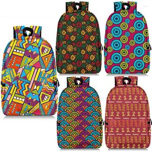 Rugzak Afrikaanse vrouwen Afrika Tribal Ethic Schouder Travel Bags Fashion Rucksack Tiener Laptop Daypack School Gift