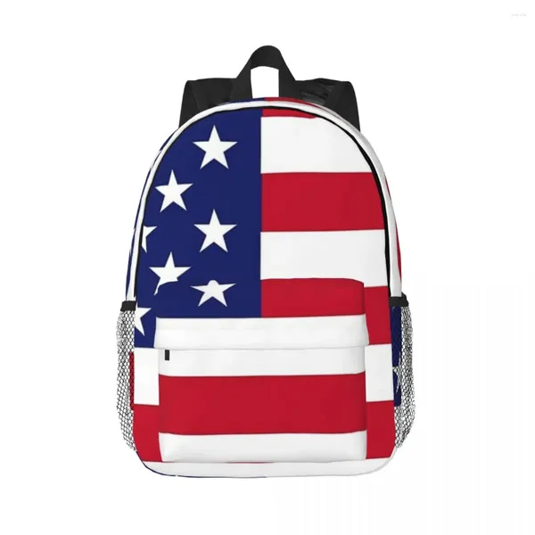 Sac à dos drapeau américain sac à dos garçons bookbag bookbag fashion enfants sacs scolaires ordinateur portable sac à dos de sac à dos