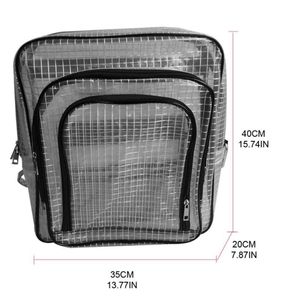 Sac à dos antistatique pour ingénieurs, sac à outils en PVC, couverture complète pour mettre les outils informatiques travaillant dans une salle blanche 258q