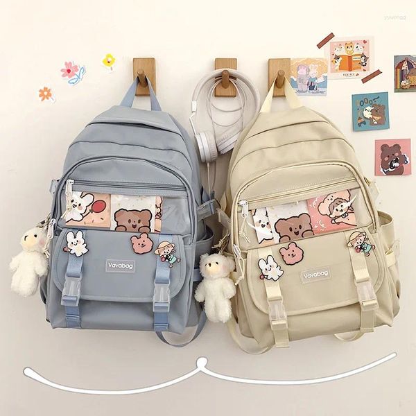 Sac à dos Ashion imperméable femmes sacs à dos sacs sac à dos pour les filles de l'école Kawaii fille cartable en Nylon mignon filles