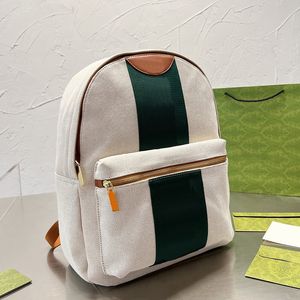 Rugzak rugzakken Designer Book Bags Mens Backpacks Fashion All-match grote capaciteit canvas Back Pack