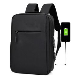 Sac à dos sacs à dos hommes affaires voyage cyclisme Camping ordinateur sacs 15.6 pouces école étanche USB charge antivol