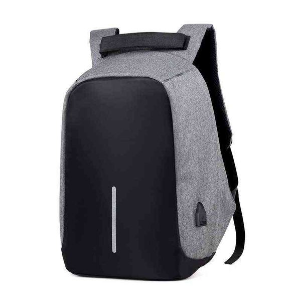 sac à dos sac à dos Style Baganti Vol Hommes Ordinateur Portable Femmes Grande Capacité Busines Usb Charge Collège Étudiant École Épaule 220723