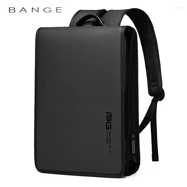 Mochila Bange Business Men's Anty-theft Computer Bag Big Capacidad de 14.1 pulgadas GATAP MATAPA Men elegantes impermeables