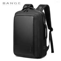 Backpack Bange Fashion Men 15 "ordinateur portable USB externe charge ordinateur sac à dos antivol voyage imperméable pour unisexe