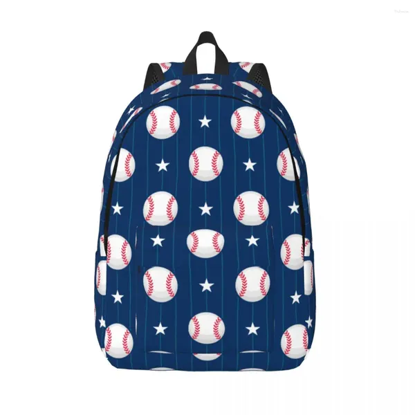 Sac à dos Design de thème de Baseball pour garçons et filles, sac à livres d'école pour écoliers, sac à dos de jour pour la maternelle et le primaire, sac de sport