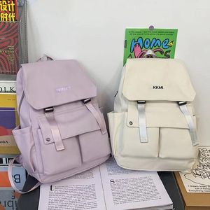 Rugzak grote capaciteit nylon dames multi-pocket student rucksack vrouwelijke reistas boek schoolbag voor tienermeisje jongens satchel