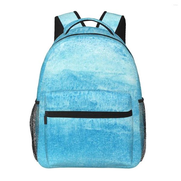 Mochila Blue Shades Mujeres Hombres Gran Capacidad Bolsa de Viaje al Aire Libre Casual