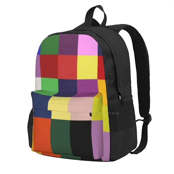 Mochila Bookworm Patchwork Llegados Unisex Bols