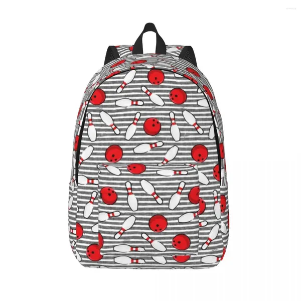 Mochila Bolos Rayas Pins Masculinos Doodle Mochilas Transpirables Regalo De Navidad Mochilas Escolares Elegantes Mochila De Diseño Universitario